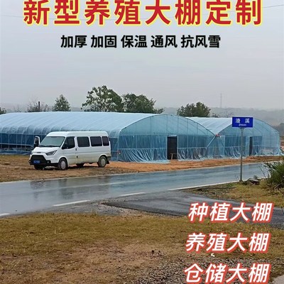 养殖大棚全套大棚骨架家用温室种植棚专业养鸡棚羊棚牛棚养猪大棚