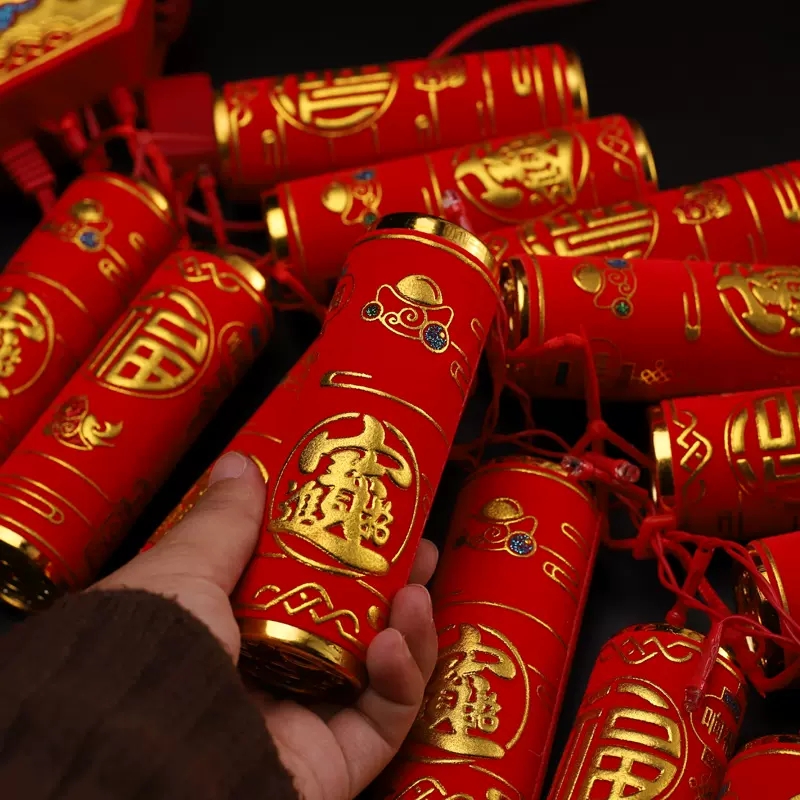 新年电子鞭炮机炮竹电子炮乔迁搬家超响鞭爆炮仗春节爆竹室外家用