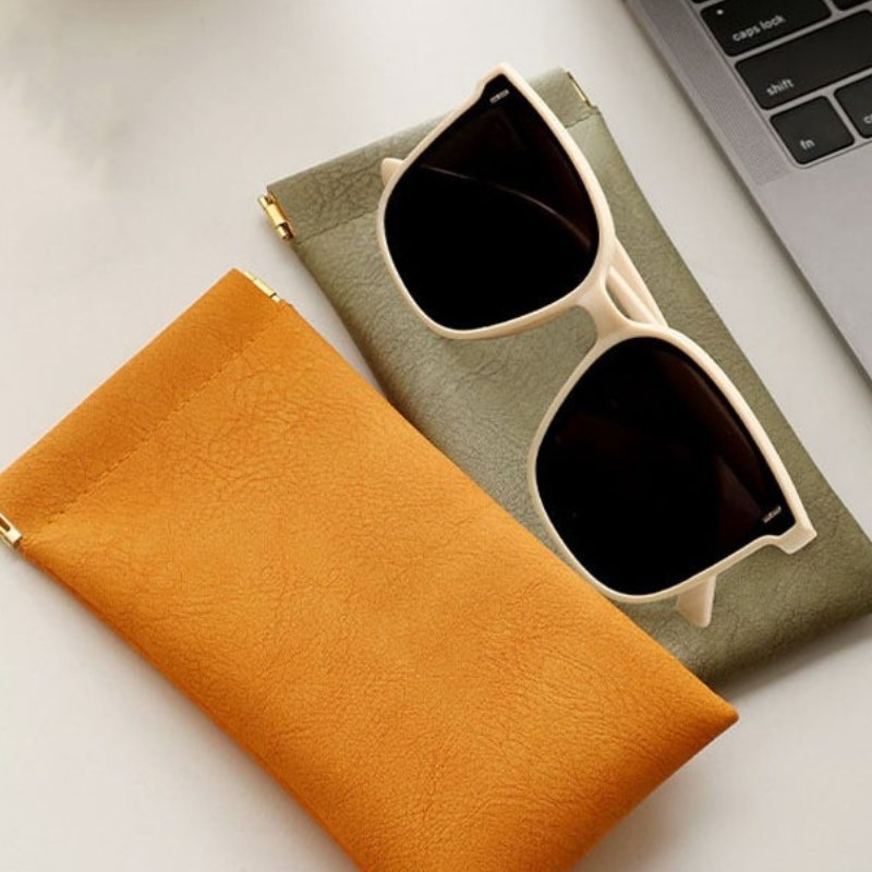 眼镜袋男抗压便携墨镜太阳镜保护袋子收纳盒弹片自动闭合收纳包