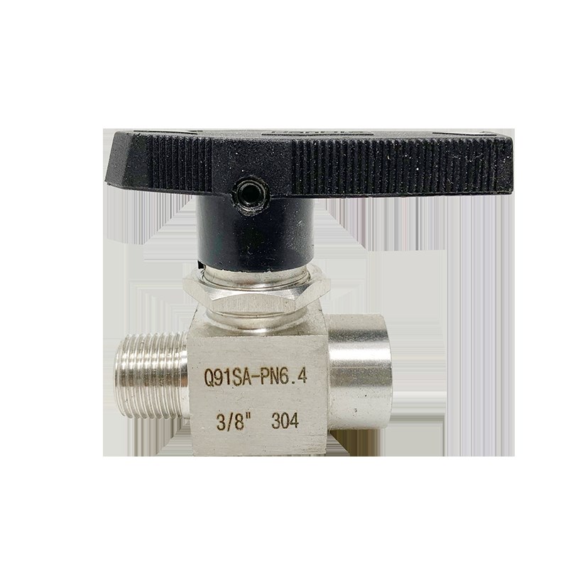 304不锈钢内外丝球阀 仿美球阀外丝Q91SA螺纹面板式内丝球阀1/4