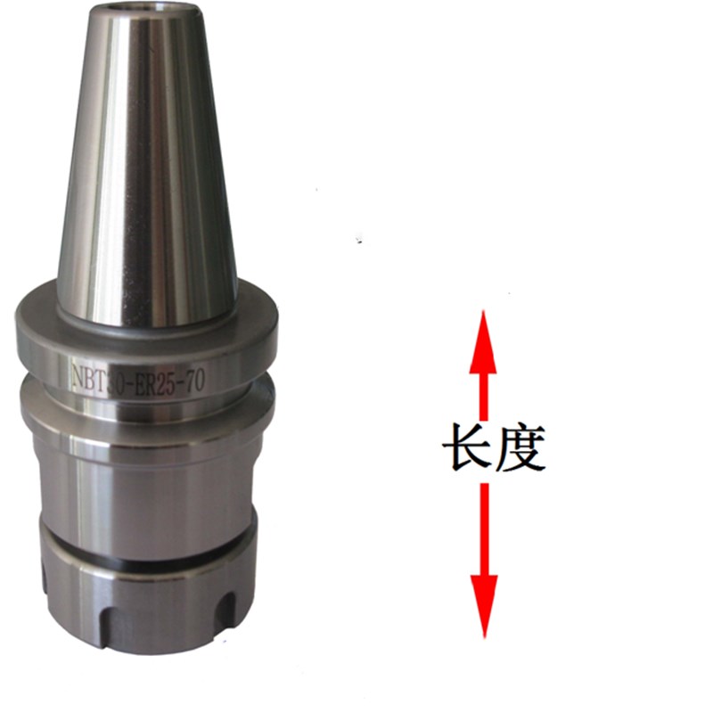 台湾品质NBT30无键槽无风阻刀柄SK1016/GER高精NBT40后拉精雕刀柄
