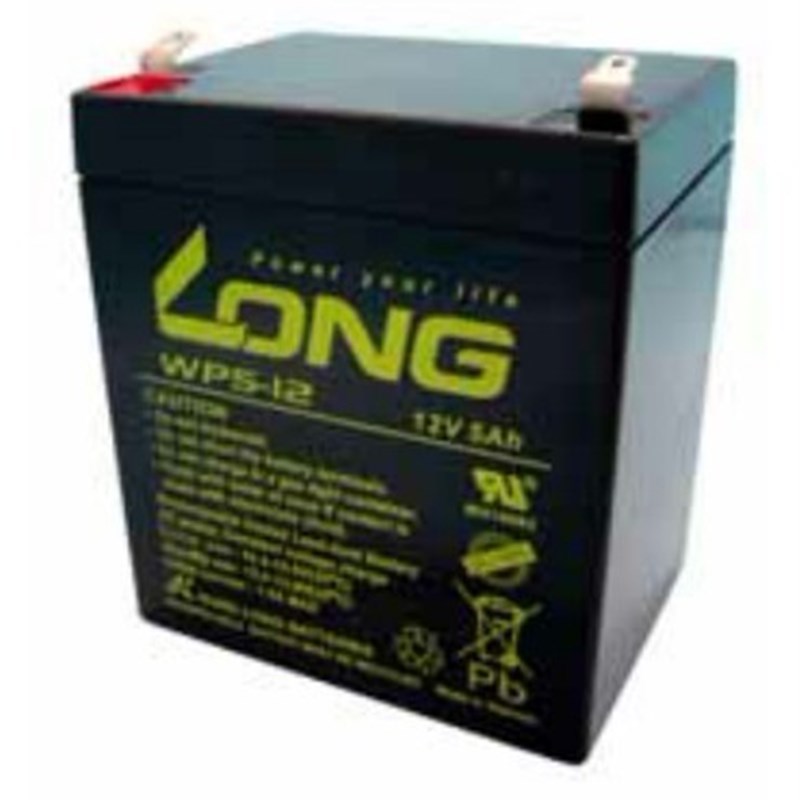 LONG广隆WP5-12SHR 12V5AH MA707 MA708 MA808电瓶 蓄电池WP5-12