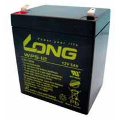 LONG广隆WP5-12SHR 12V5AH MA707 MA708 MA808电瓶 蓄电池WP5-12