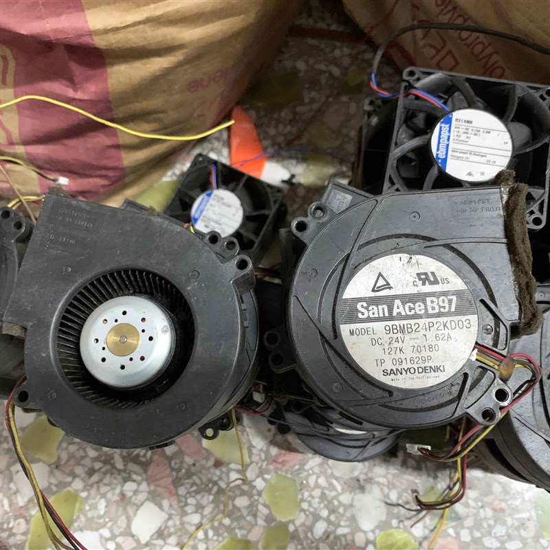 三洋San Ace B97 9BMB24P2KD03 24V 1.62A 施乐复印机散热风扇