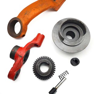 B665牛头刨床配件推动架6210托架棘轮罩6208棘爪手柄弹簧 6212