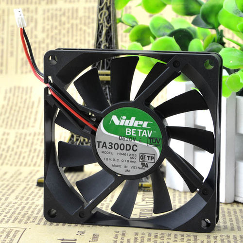 原装日本 Nidec TA300DC H34612-55 8015 12V 0.18A 8CM 散热风扇