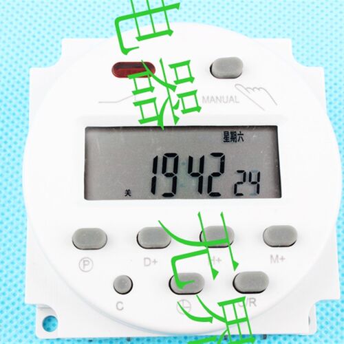超小型微电脑时控开关CN101A/220v定时器时间控制器电源定时器