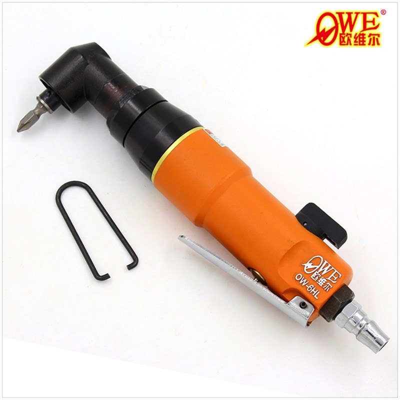 欧维尔OW-6HL 90度直角弯头风批气动螺丝刀 风动起子机丨汽修装配