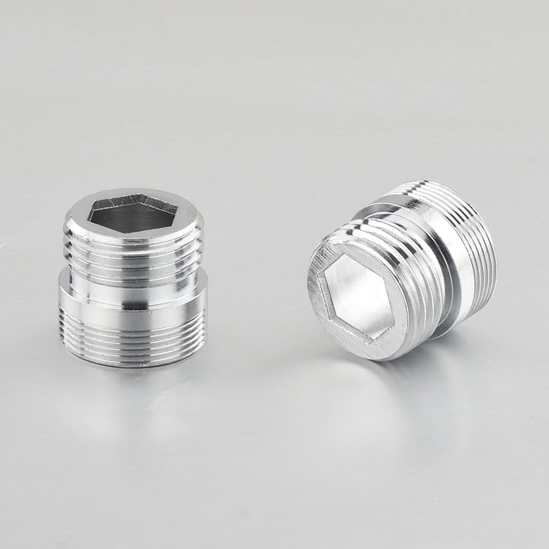 水龙头配件起泡器转接头外牙24变内丝22mm细牙净水器转接变径接头