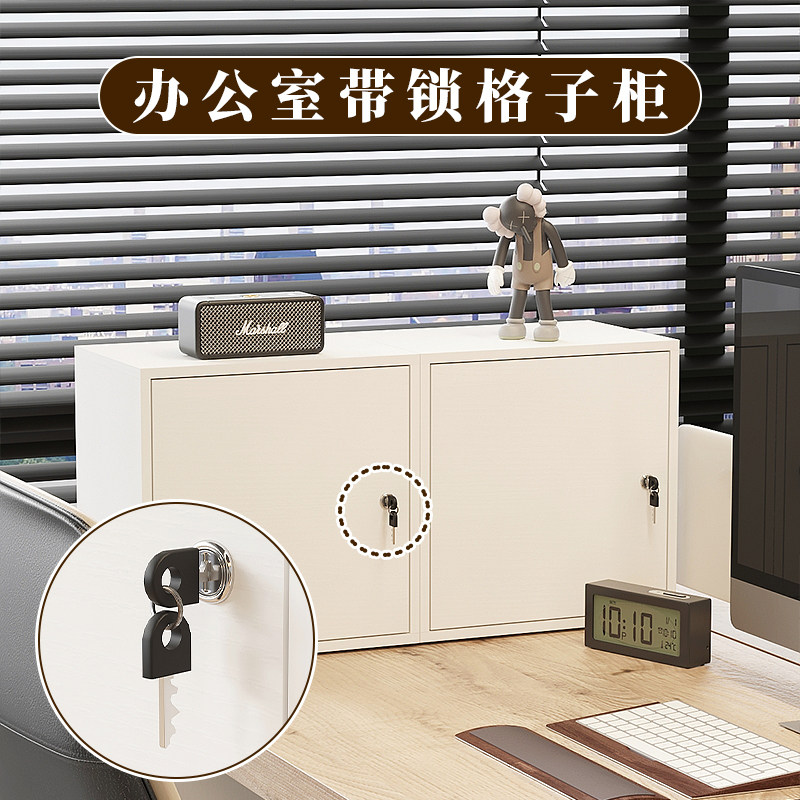 食品添加剂专用柜带锁办公室收纳柜杂物储物柜可上锁落地自由组合图片