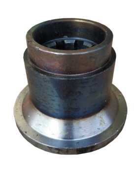 西安亚奥 旋耕机 刀轴 花键套  接盘  48 53 58 加粗 双轴 旋播机