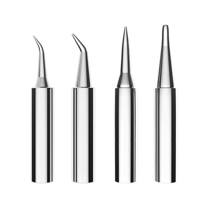 原装936A内热式恒温配件无铅环保烙铁头尖嘴圆头马蹄头刀头电焊头