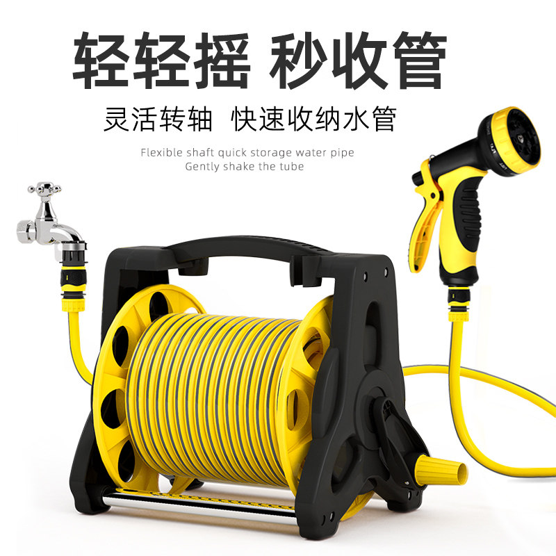 洗车家用水枪水管压防爆软管压喷枪接水龙头浇花洒水4分6分管