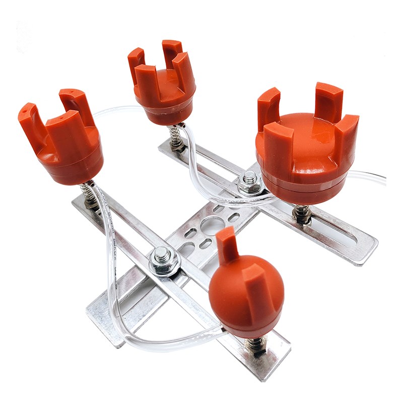 注塑机柔性夹爪气动夹爪硅胶真空吸盘夹具二爪三爪四爪抓盘机械手