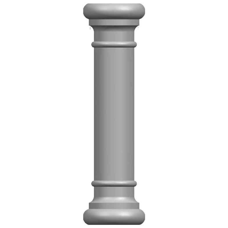 GRC罗马柱模具ABS塑钢加厚小罗马柱模具柱子模具水泥罗马柱模具