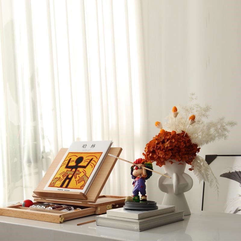 绘画主题装饰品样板间儿童房男孩房女孩房房间陈设品书桌台面摆件