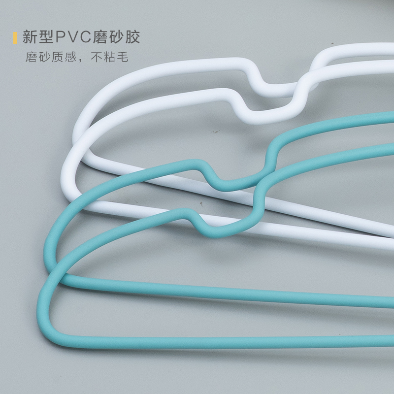 家用衣架防滑无痕防肩角晾衣架磨砂省空间收纳整理师衣挂专用衣架