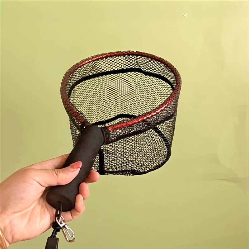 马口溪流军鱼小抄网路亚网方便携轻盈捞鱼网飞蝇迷你小型溪流抄网