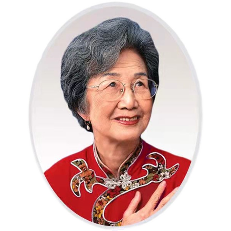 7寸高温墓碑瓷像烤瓷相制作加工墓地陶瓷照片户外遗像老人画定制