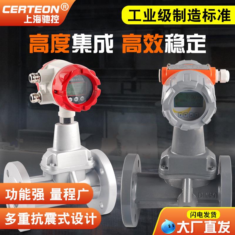 旋进漩涡流量计智能煤气沼气流量计量表旋进旋涡上海驰控