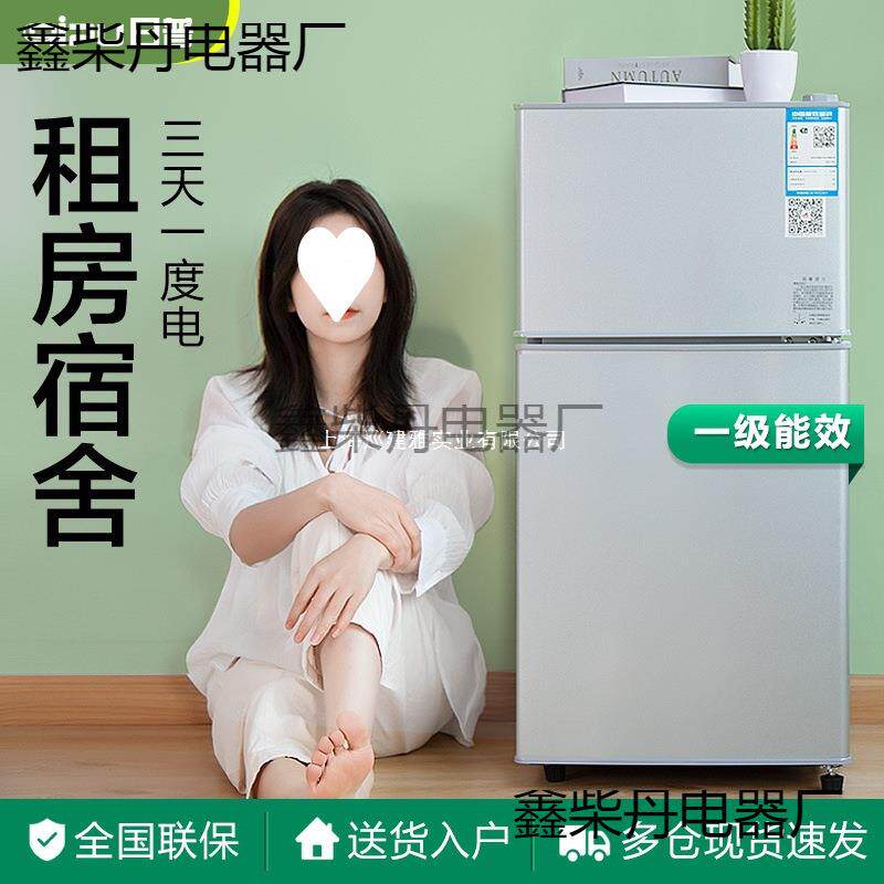 一级能效小冰箱家用小型宿舍出租房小户型办公室迷你单人节能冰箱