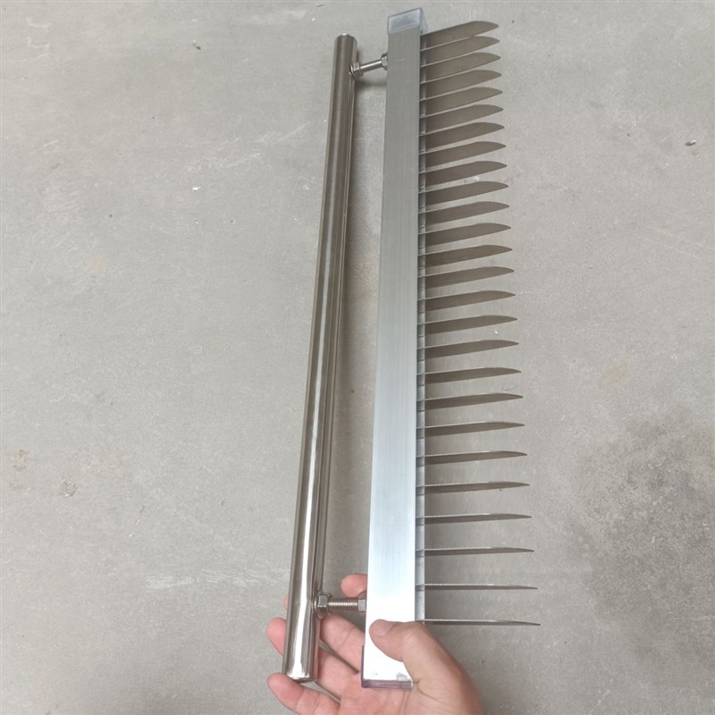 豆腐划刀排刀网格刀切块切片划豆腐刀不锈钢刀片长条刀切丁刀定做