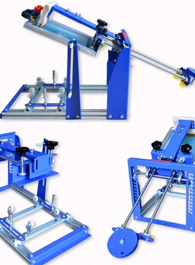 曲面丝印机 圆柱印刷机B级QMH170型丝印台 曲面印花机 型号006593