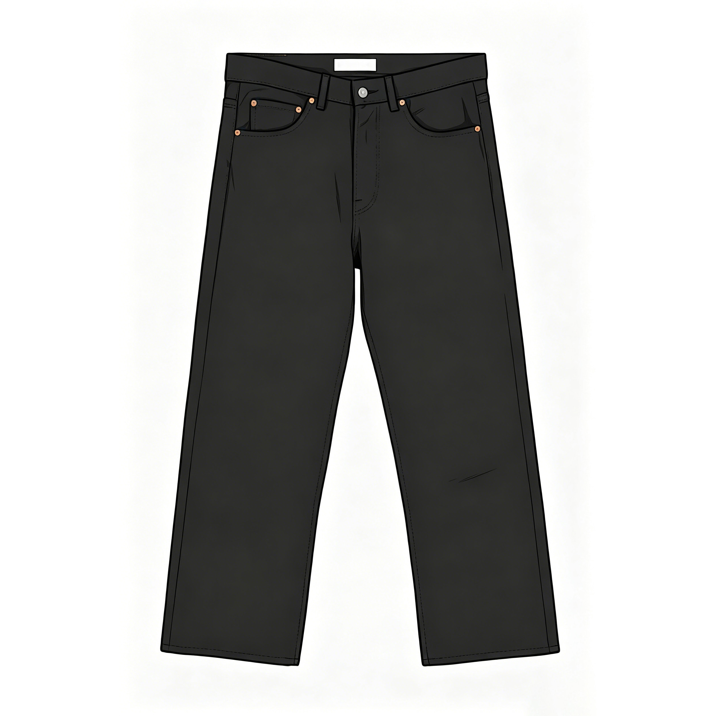 thumbnail for 【i795】OL Black selvedge third cut