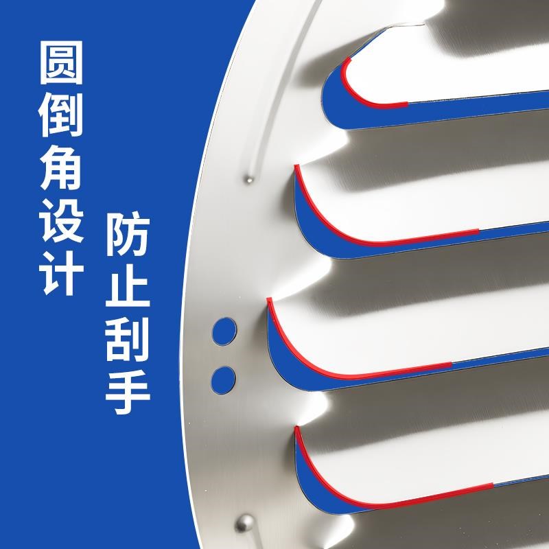 空调外机导风板挡风板防直吹x改出风口加厚不锈钢改风向百叶导流