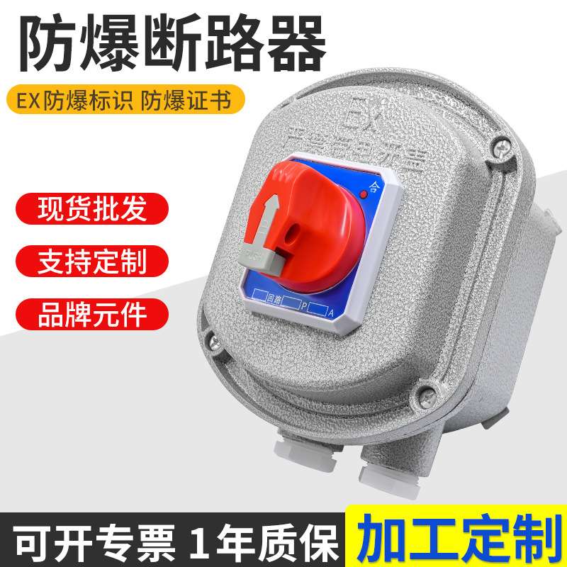 防爆断路器2P/3P 防爆空气开关10A25A32A63A 控制箱漏电保护空开