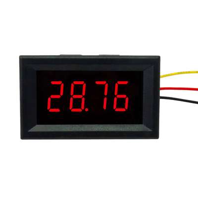 超三位半万用表 直流数显电压表/数字电压表头0-33.00V三线四位