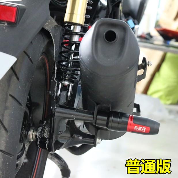 适用赛科龙RT3C/RT3踏板车改装排气管防摔棒胶O 睿途250加强保护