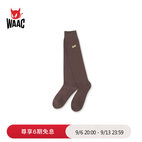 WAAC小恶魔官方早秋新品KNEE SOCKS 长筒袜