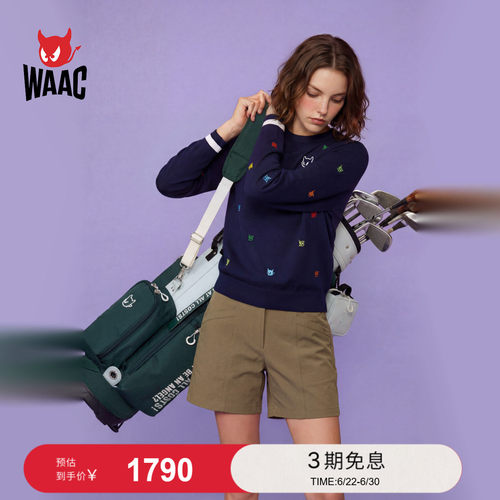 WAAC小恶魔官方春夏新品女士高尔夫服装HALF PANTS短裤