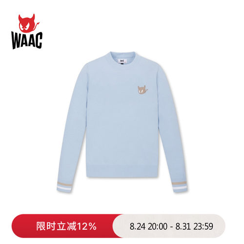 WAAC小恶魔官方春夏女士高尔夫服装长袖毛衣