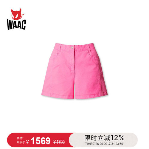 WAAC小恶魔官方春夏新品女士高尔夫服装HALF PANTS短裤