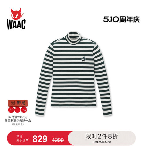 WAAC小恶魔官方女士高尔夫服装LONG SLEEVE长袖T恤