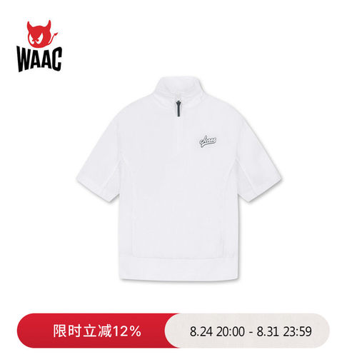 WAAC小恶魔官方春夏女士高尔夫服装SS ANORAK短袖上衣