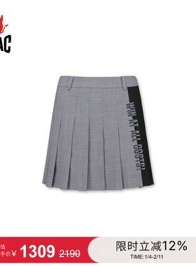 WAAC小恶魔官方女士高尔夫服装Pleated Skort裙子