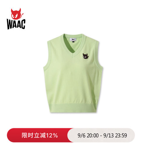WAAC小恶魔官方早秋女士高尔夫服装背心