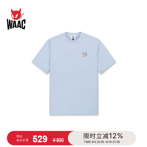 WAAC小恶魔官方春夏男士高尔夫服装T恤短袖
