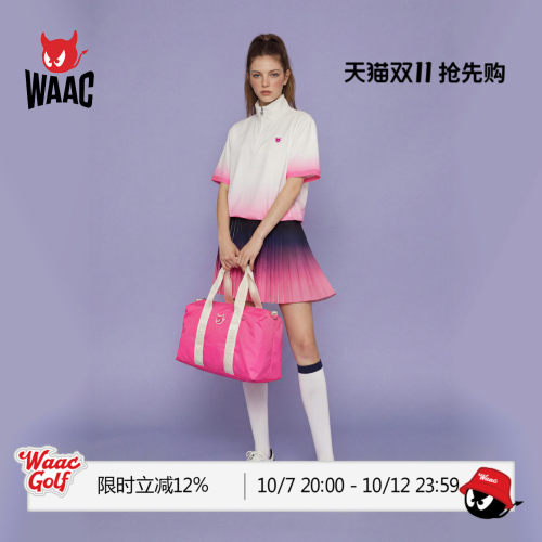 WAAC小恶魔官方春夏新品女士高尔夫服装GRADATION SKORT裙裤