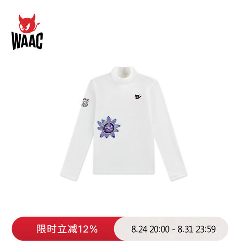 WAAC小恶魔官方女士高尔夫服装长袖T恤