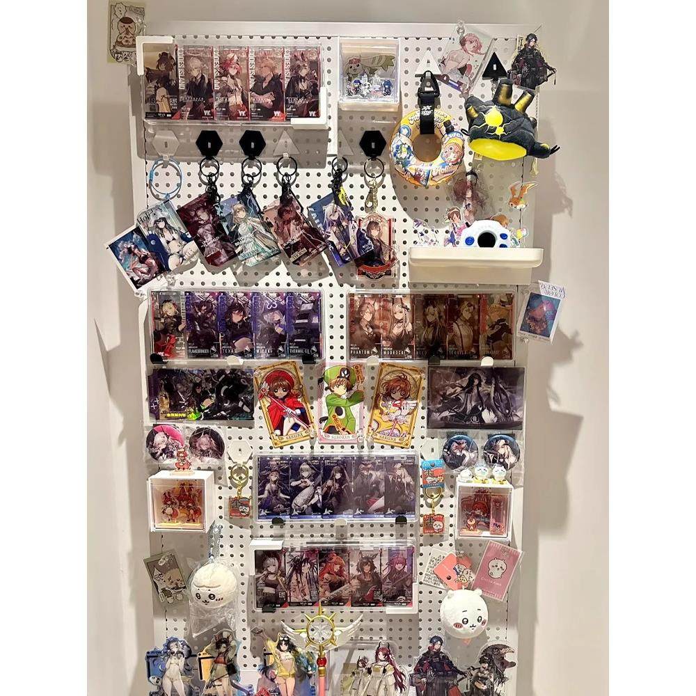 洞洞板置物架墙面免打孔谷子展示宿舍桌面壁挂式收纳架子金属痛墙,住宅家具,搁板/置物架/家用陈列架,淘宝优惠券,粉丝福利购,淘宝优惠卷