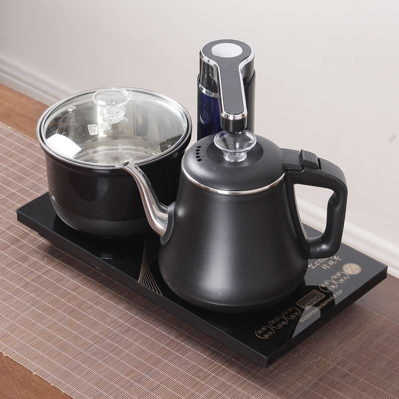 珍视界全自动烧水壶智能新款电茶炉嵌入式电热水壶茶具厂家直销