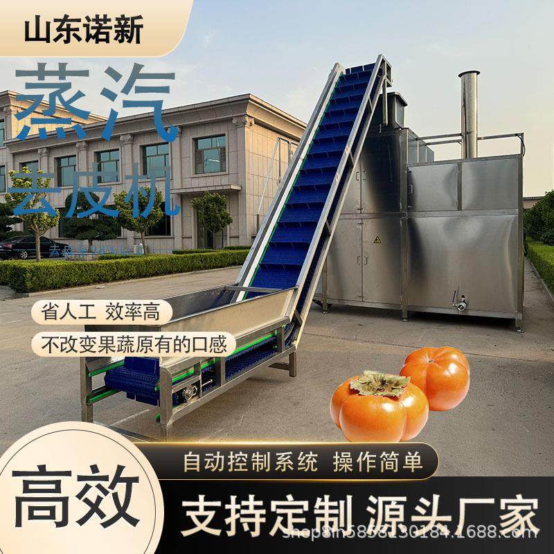 芋头蒸汽去皮机茄子批量脱皮设备红枣削皮机