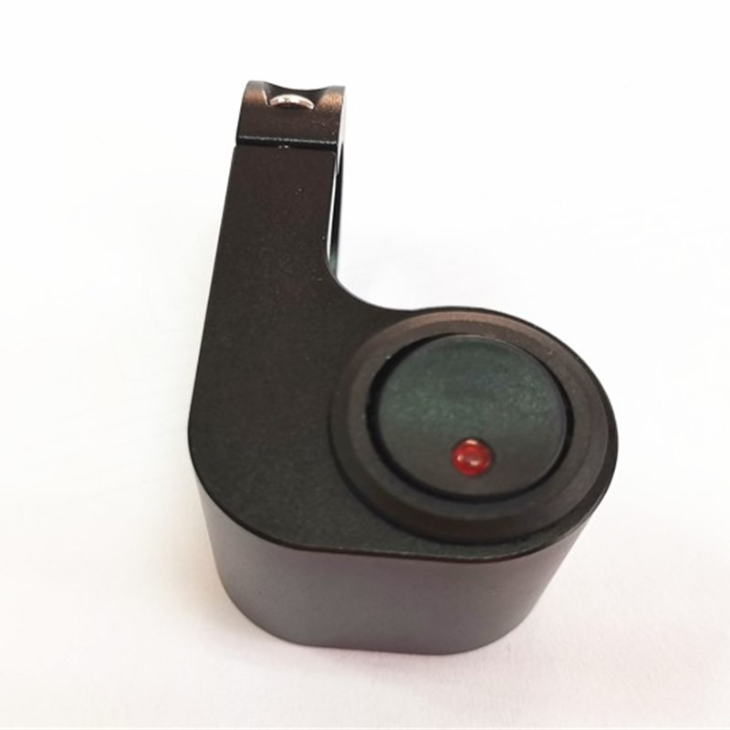 超窄铝合金手把开关 改装加装车把防水开关 摩托大灯断电开关