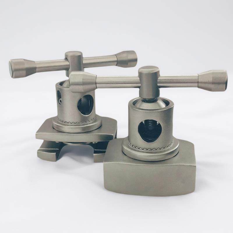 手术床配件导轨锁紧器滑块腿托固定件卡扣承合器夹持器加厚通配款