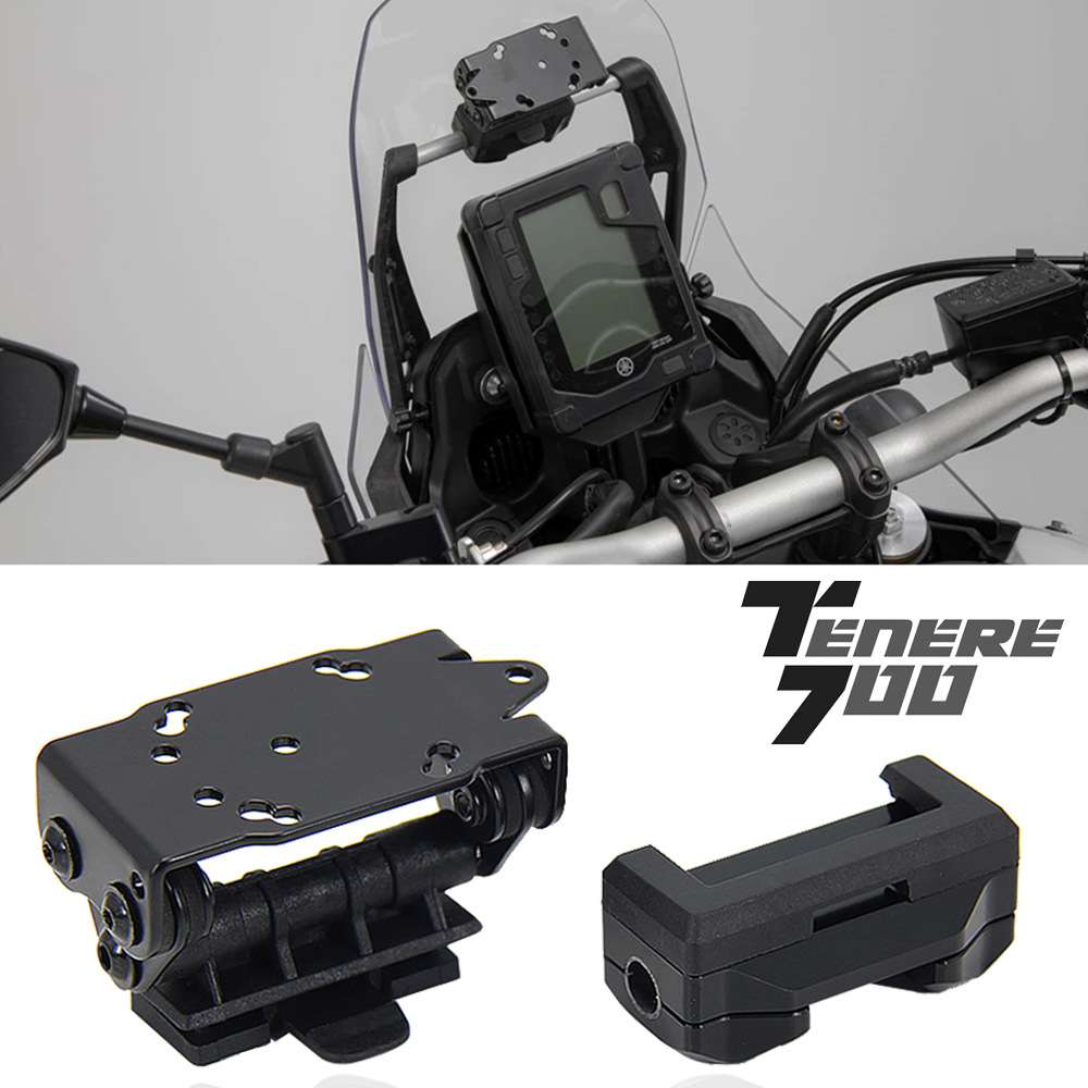 通用10/12mm 摩托导航支架杆CRF1000L R1200GS CB500X Tenere 700