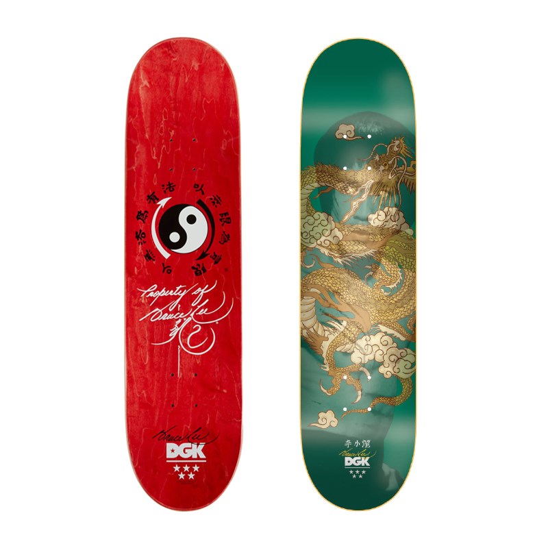 沸点 美国DGK李小龙联名滑板专业板男女K生滑板初学者儿童双翘板